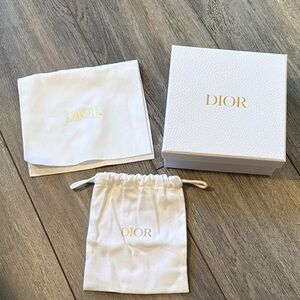 Dior White and Gold Box Set
